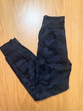 lululemon athletica Black Camo Leggings